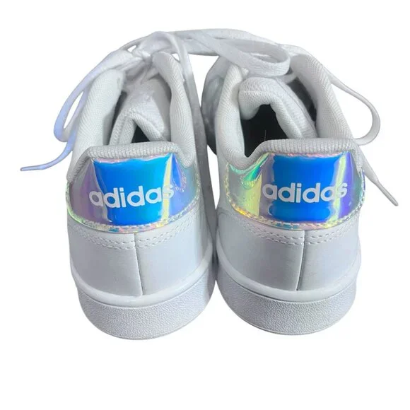 Adidas Women's White Sneakers Size 5 - Picture 6 of 6